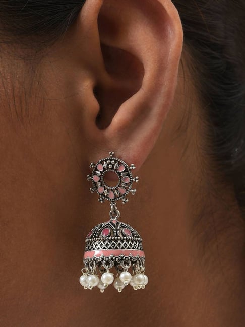 Moksha Metal Embellishments Earrings – VOYLLA