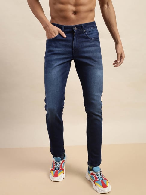 Slim-Fit Recycled Stretch Denim Jeans | Kenneth Cole