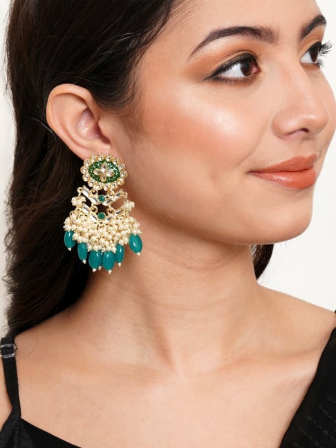 Aggregate more than 109 womens green earrings best
