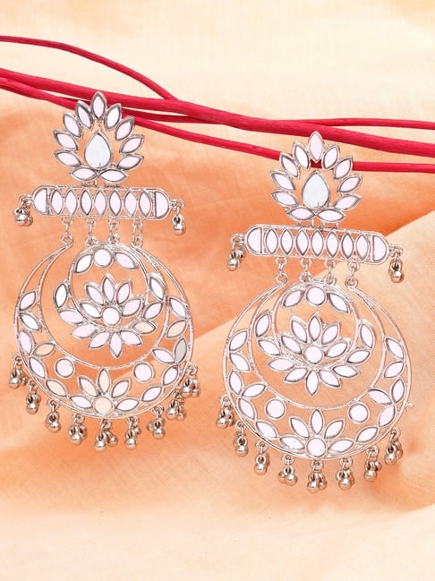 Buy Silver Earrings for Women by CARDINAL Online | Ajio.com