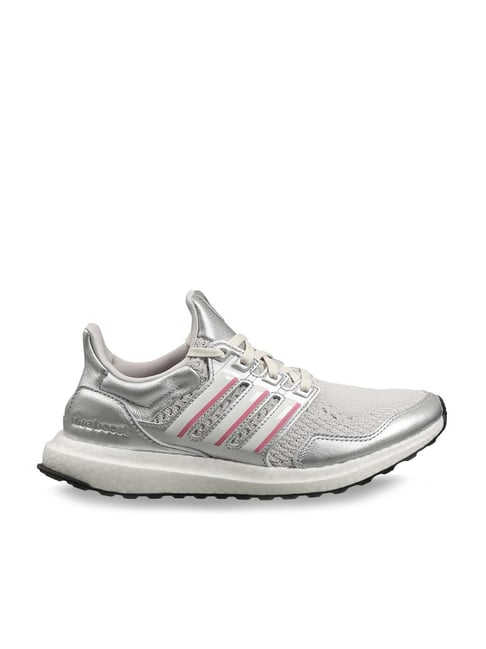 Adidas women's ultraboost running shoes grey sale