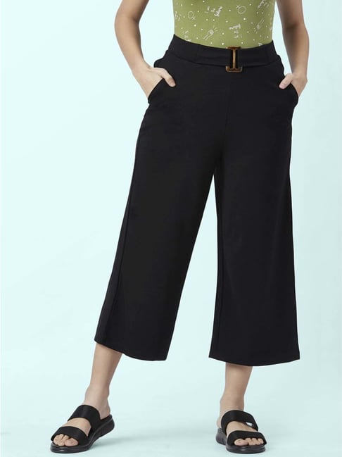 Honey by Pantaloons Women HighRise Trousers Price in India Full  Specifications  Offers  DTashioncom