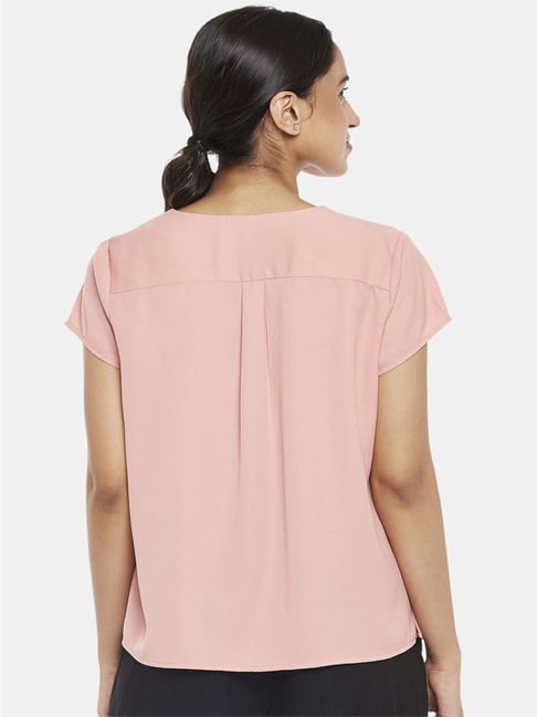 Annabelle By Pantaloons Pink Tops - Buy Annabelle By Pantaloons Pink Tops  online in India