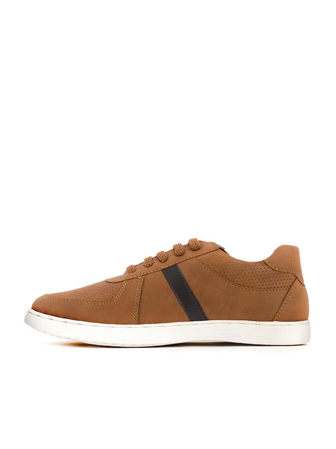 Buy Khadim Men's Lazard Brown Casual Sneakers for Men at Best