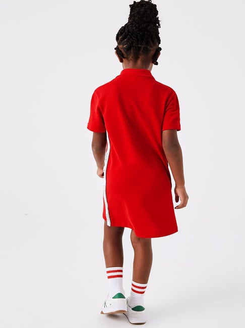 strapless open back dress Pink Lacoste Short Sleeve Dress 6T  Retykle