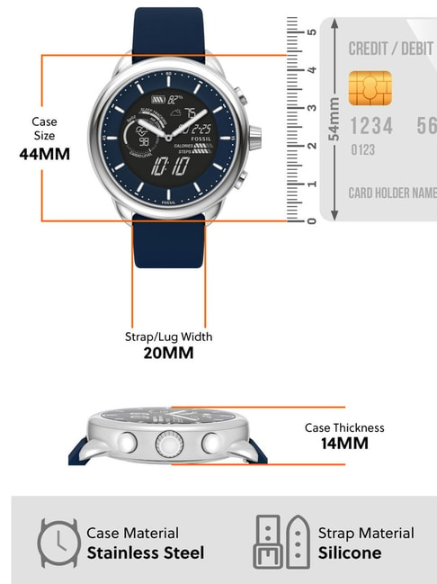 Buy Fossil Wellness Edition Gen 6 Hybrid FTW7082 Smart Watch at Best ...