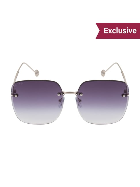 Ted Smith Grey Square UV Protection Unisex Sunglasses-picture-21