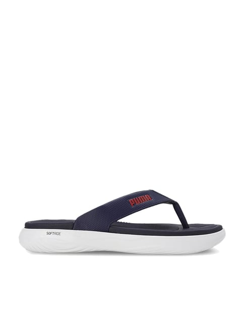 Buy Puma Men s Softride Seave Navy Flip Flops for Men at Best