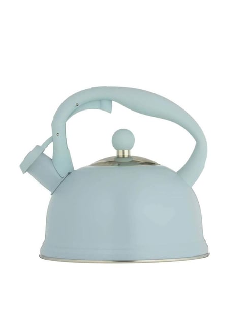 Typhoon Blue Stainless Steel Stove Top Kettle (1.8 L)