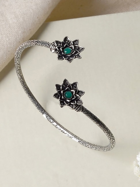 Emerald  CZ Tennis Bracelet in Sterling Silver  Ruby  Oscar