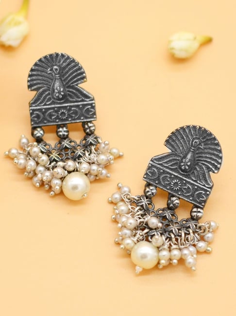 Statement kundan Jhumki dangler earrings at ₹2150 | Azilaa