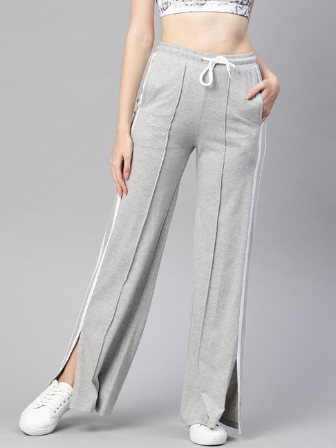Styli Relaxed fit straigth leg track pants with front pintuck