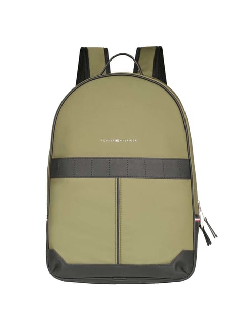 Tommy hilfiger discount olive green backpack