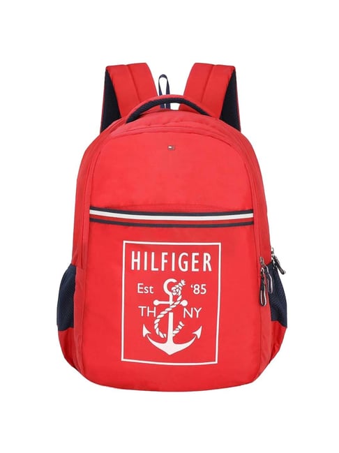 Tommy hilfiger red backpack hot sale