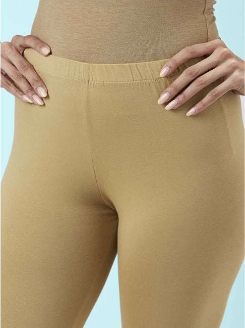 Rangmanch by Pantaloons Golden Regular Fit Leggings