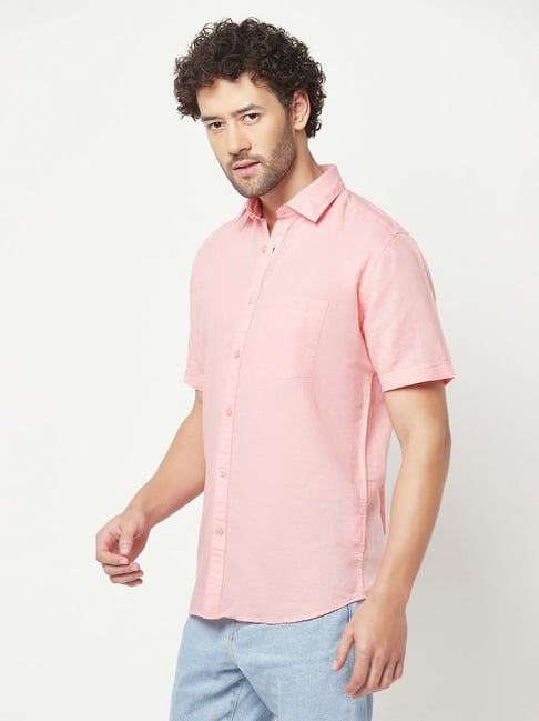 Buy Crimsoune Club Pink Regular Fit Shirt for Men's Online @ Tata CLiQ