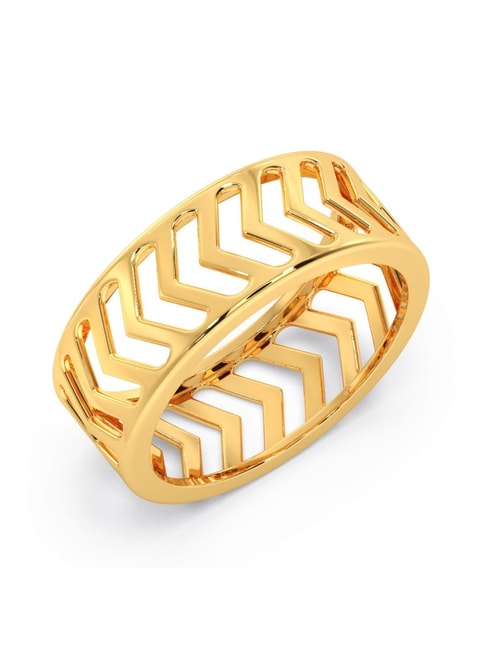 Compass Gold Mens Ring-Candere by Kalyan Jewellers