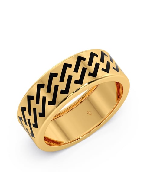 Buy CANDERE A KALYAN JEWELLERS COMPANY Men 18KT BIS Hallmark Gold Ring 5.21  Gm - Ring Gold for Men 22318562 | Myntra