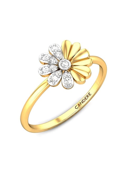 Kalyan jewellers white gold on sale ring