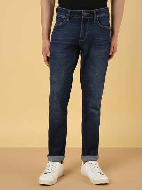 Wrangler Navy Slim Fit Jeans-picture-42
