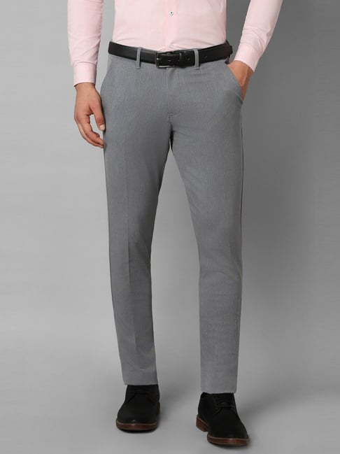 Dobell Grey Flannel Suit Pants | Dobell