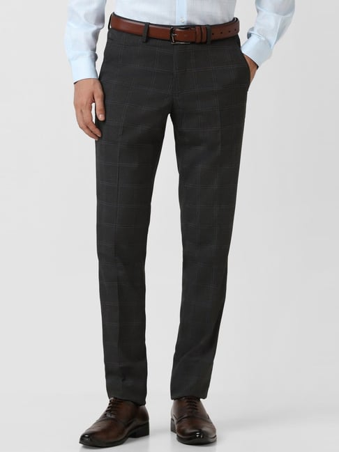 Buy black Trousers & Pants for Men by PETER ENGLAND Online | Ajio.com