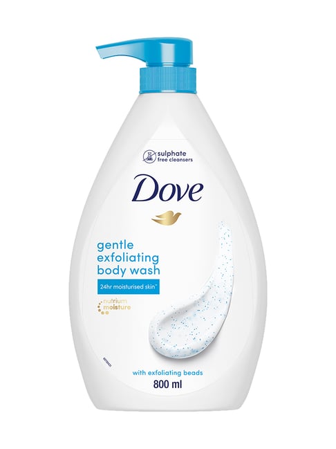 Dove Gentle Exfoliating Beads Body Wash - 800 ml