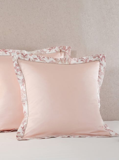 Classic Tailored Pillow Sham- Decorative Pillowcase, Set of 2