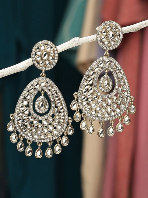 Large ethnic store earrings