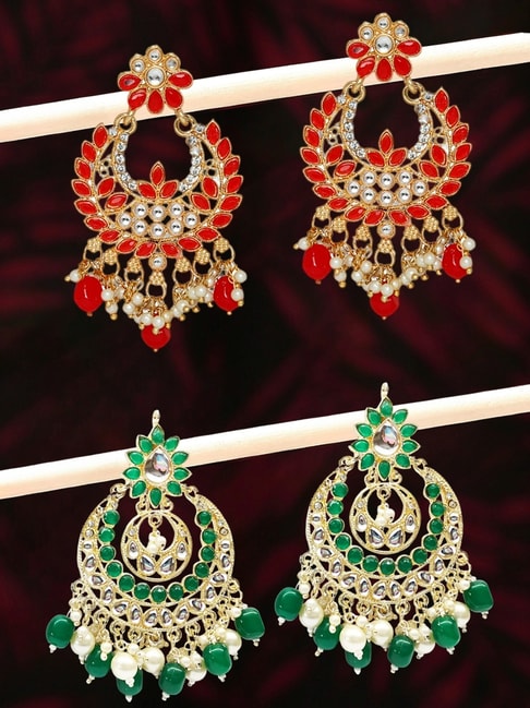Bellofox Kristen Red Earrings Buy Bellofox Kristen Red Earrings Online at  Best Price in India  Nykaa