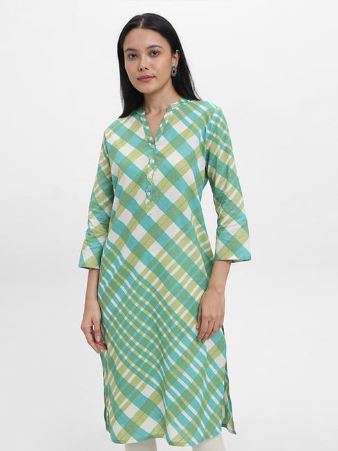 Utsa by westside outlet turquoise kurta