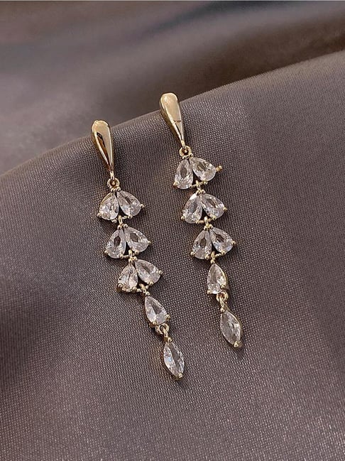 Gabriel & Co. Triple Marquise Shape Petite Leaf Earrings - EG14095 – Ben  Garelick