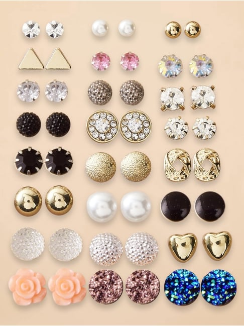 Fancy Small Stud Earrings