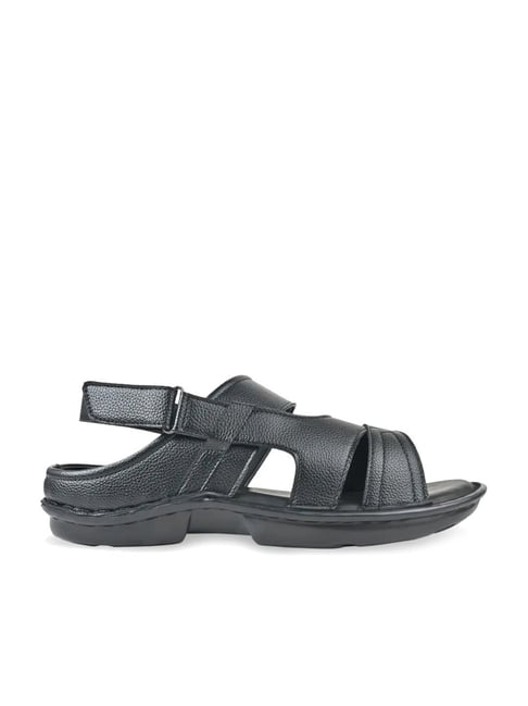 Regal Men s Black Back Strap Sandals