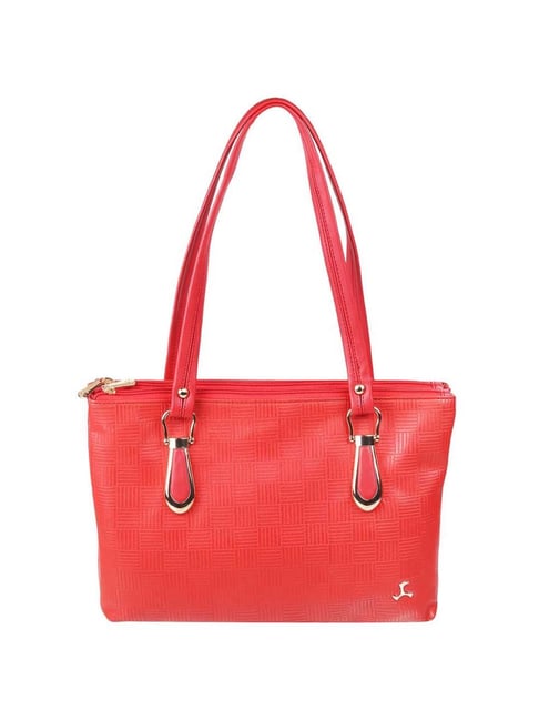 Buy Mochi Yellow Textured Medium Satchel Handbag Online At Best Price @  Tata CLiQ