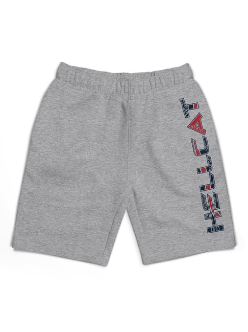 HELLCAT Kids Grey Printed Shorts-picture-25