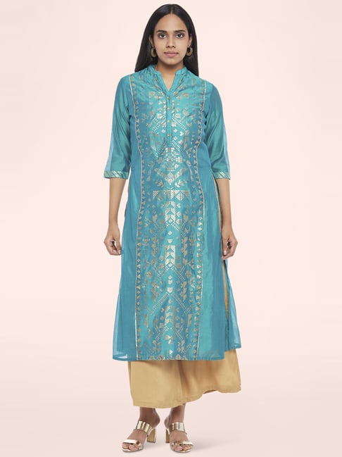 Kurtas, Pantaloons Rangmanch Kurta Blue Flare Kurta