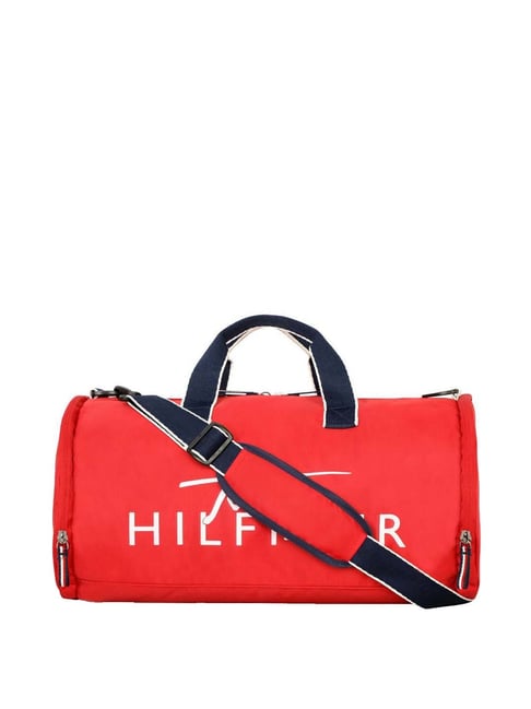 Clothing Mens Weekend Bag Tommy Hilfiger Tommy Hilfiger Kamryn Red