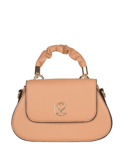 LAPIS O LUPO Women's Small Handbag (LLHB0078BE Beige) : Amazon.in: Fashion