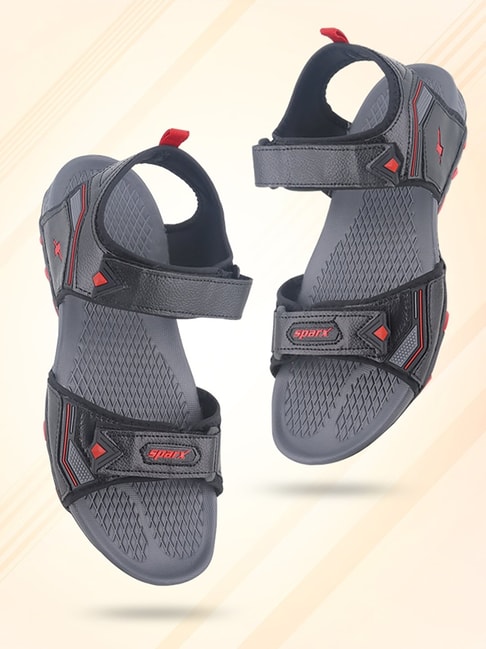 Buy online Black Synthetic  Mesh Back Strap Floaters from Sandals and  Floaters for Men by Sparx for 1049 at 5 off  2023 Limeroadcom