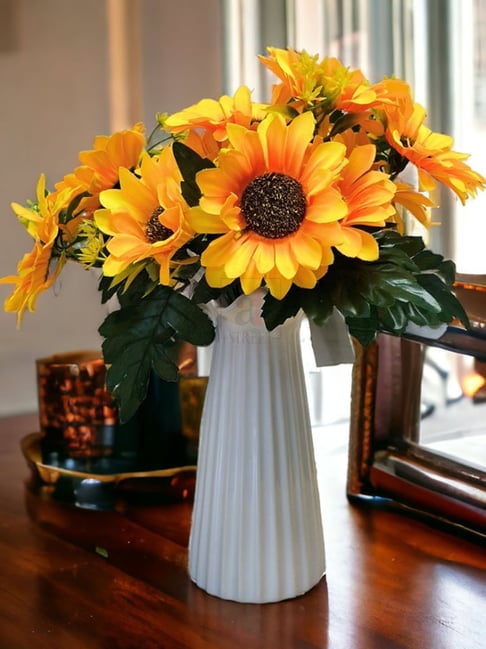 Artificial sunflower best sale arrangements