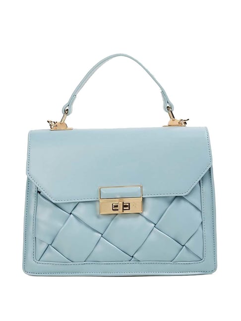 Buy Code by Lifestyle White Textured Medium Bowler Handbag Online At Best  Price @ Tata CLiQ