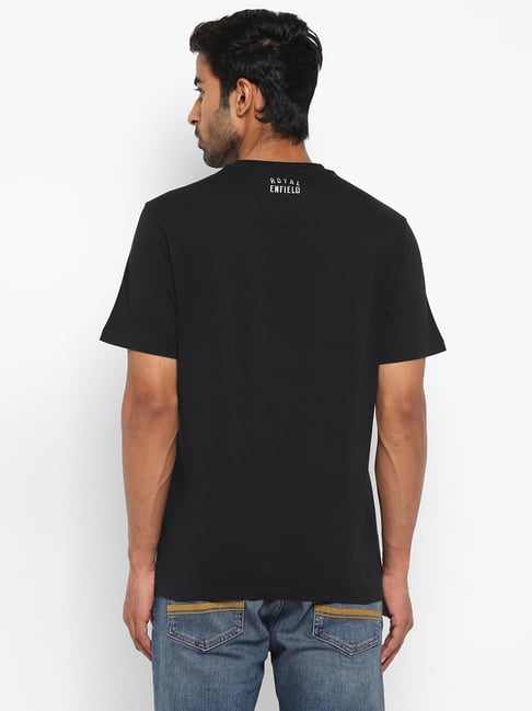 Pure Cotton Crew T-shirt - Black