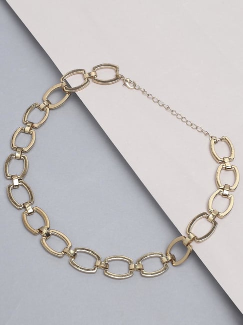 Gold Link Chain Necklace
