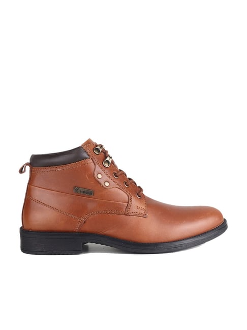 Mens tan work on sale shoes