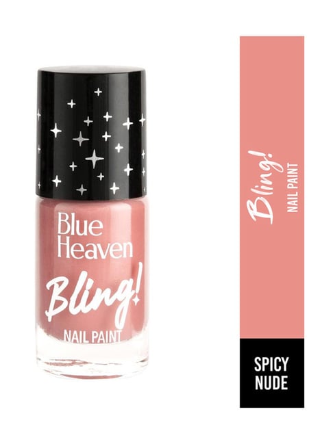 Buy Blue Heaven Bling Nailpaint 812 (Sea Of Blue)(7ml) at Rs.65 online |  Beauty online