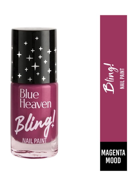 Buy Blue Heaven Bling Nail Paint, Indigo Blue-438 8 ml Online at Discounted  Price | Netmeds