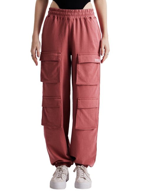 Wild Fable Lightweight Sweatpants Jogger Women Size XS Red Maroon Pockets