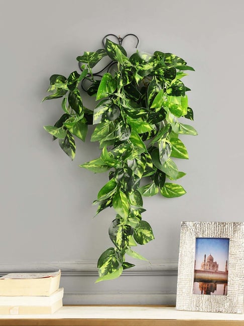 Artificial　Best　Multicolor　Tata　Stand　Plastic　Wall　Leaf　Metal　Vine　With　Foliyaj　Buy　CLiQ　at　Price