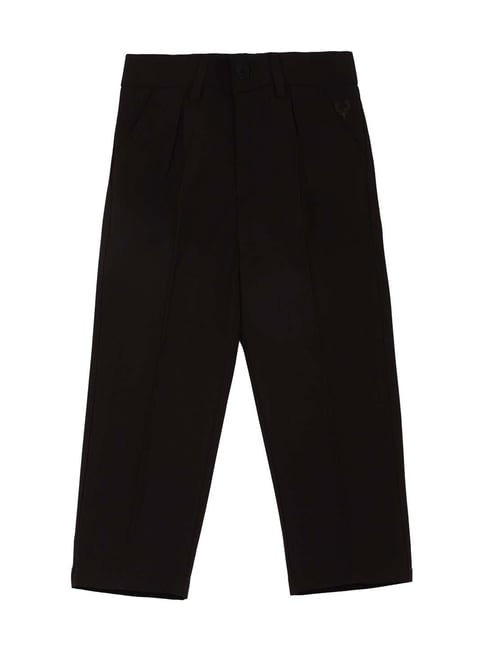 Buy Online Stylish Black Baby Boys Trousers for Summer in India